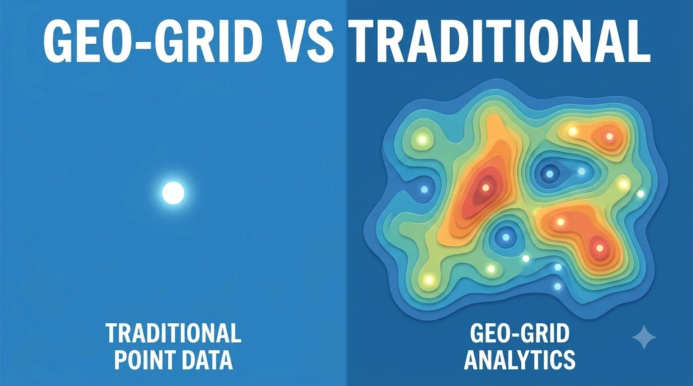 Geo-Grid Heatmaps vs Traditional Rank Trackers: What You're Missing