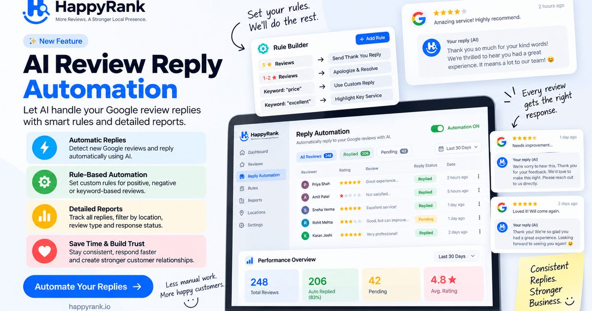 AI Review Reply Automation: How to Automatically Respond to Google Reviews Without Losing Trust
