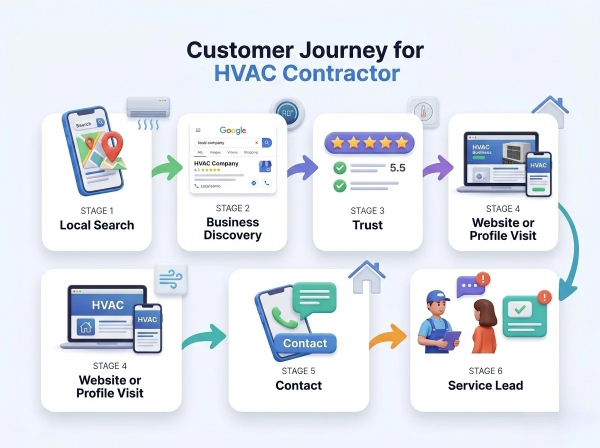 How Local SEO Helps HVAC Contractors Get More Service Leads