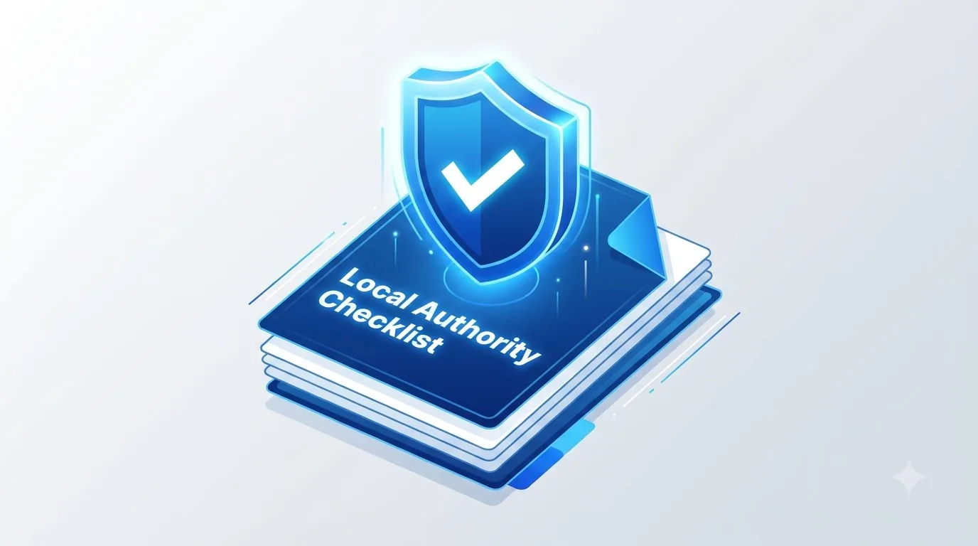 Local SEO audit report highlighting profile listing review and ranking issues
